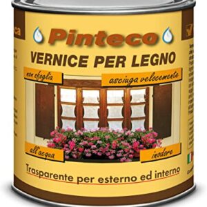 FLATTING LEGNO SARATOGA TRASPARENTE LUCIDO & OPACO FINITURA ACQUA